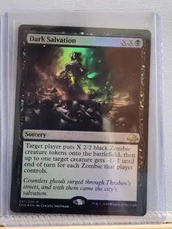 Dark Salvation - Eldritch Moon - Rare - Foil - NM - Magic the Gathering - MTG - Image 1