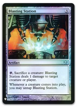 Blasting Station #107 (Foil) (NM) List Reprints LIST LIST Magic MTG - Image 1