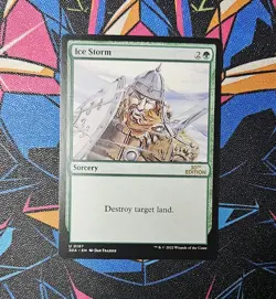 Ice Storm NM 0197 MTG 30th Anniversary Edition 30A Unplayed Magic The Gathering - Image 1
