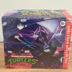 MTG TMNT Collector Booster Box Sealed Magic The Gathering 12 Packs Wizards - Image 1