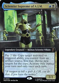 Marvel Super Heroes #423 Scientist Supreme of A.I.M. (Extended Art) Foil - Image 1