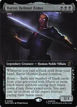 Marvel Super Heroes #405 Baron Helmut Zemo (Extended Art) Foil - Image 1