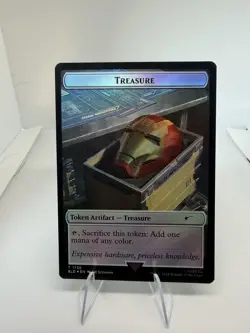 Secret Lair Drop Series #1736 Treasure Token (1736) (Rainbow Foil) - Image 1