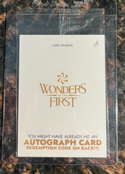 Wonders of the First CCG Sealed PSA Promo April 2026 Card - Image 1