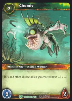 World of Warcraft TCG Chumly - Throne of the Tides 185/263 - Image 1