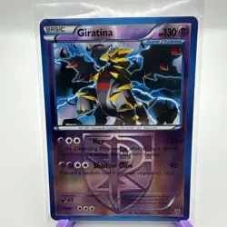 Pokemon TCG Giratina Card 62/135 Rare Black White Plasma Storm 2012 LP Condition - Image 1