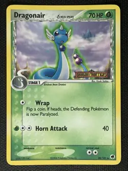Dragonair 28/101 EX Dragon Frontiers Stamped Reverse Holo Pokemon Card NM - Image 1