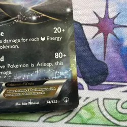 Pokemon Darkrai EX Holo Card 74/122 Breakpoint Ultra Rare - LP - Image 5