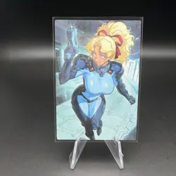 Mihoshi Kuramitsu Tenchi Muyo Holographic Anime Collectible Trading Card - Image 1