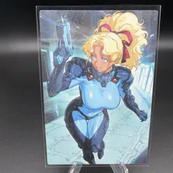 Mihoshi Kuramitsu Tenchi Muyo Holographic Anime Collectible Trading Card - Image 2