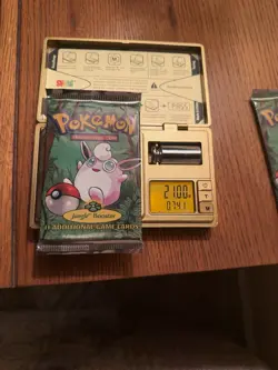 pokemon cards jungle Booster Pack jiggly Puff Heavy - Image 1