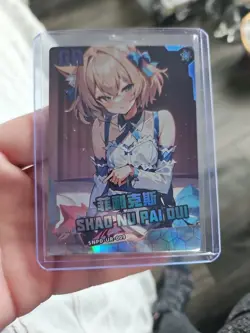 Goddess Story GR-009 Felix Argyle Holo Foil Thick Card Stock UR Waifu Anime - Image 1