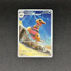 Krokorok 136/086 AR Black Bolt Pokemon Card NM/M - Image 1
