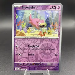 Pokemon TCG Slowpoke 057/142 Stellar Crown Reverse Holo Card - Image 2