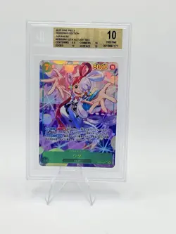 BGS 10 PRISTINE Uta SEC Alternate Art EB03-061 2025 ONE PIECE Card Japanese - Image 1