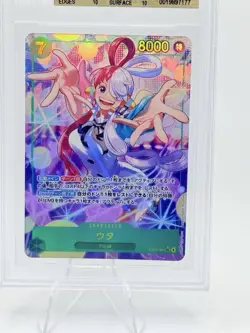 BGS 10 PRISTINE Uta SEC Alternate Art EB03-061 2025 ONE PIECE Card Japanese - Image 2