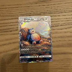 ✨Pokemon Snorlax Textured Doujin Art Card - Image 1