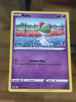 Ralts 059/198 Common Chilling Reign Pokemon Card - Image 1