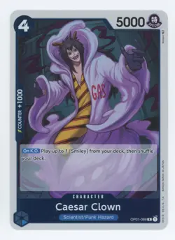 Caesar Clown OP01-069 R Rare Romance Dawn One Piece Card Game TCG English - Image 1