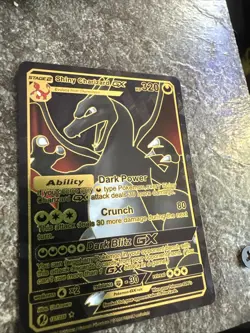 Charizard Black foil 🔥FanArt💥pokemon card RARE NM - Image 3