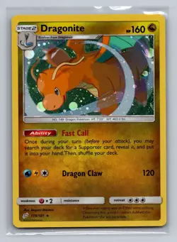 DRAGONITE (COSMOS HOLO) 119/181 P MISCELLANEOUS CARDS & PRODUCTS POKEMON NM/M - Image 1