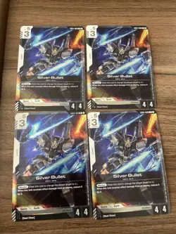 Silver Bullet - GD04-068 R Gundam Card Game - Near Mint/Mint - Image 1