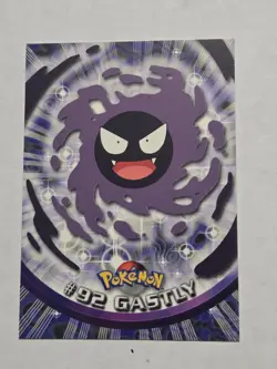Pokemon Gastly #92 Topps Trading Cards Series 2 - Image 1