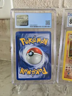 CGC 8.5 Pokemon Base Set 2 Holo 3-Card Lot Charizard 4/130 Blastoise 2/130 - Image 3