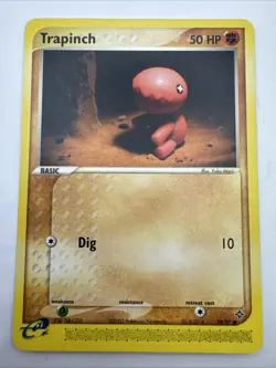 Pokemon Trapinch EX Dragon Card 78/97 Yuka Morii - Image 1
