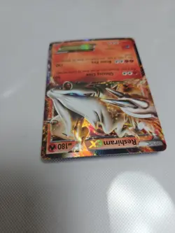Reshiram EX 22/99 Next Destinies Ultra Rare Holo Pokemon Card 2012 Black White - Image 4
