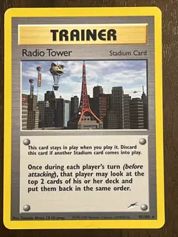Pokemon Vintage TCG Card Lot (5) Vintage Cards Base Set Trainer Cards Near Mint - Image 5