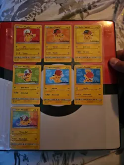 Pokemon Pikachu I Choose You Set Lot 7 Cards SM108-SM114 SM108 Still Sealed COMP - Image 1