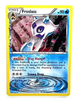 Froslass RC8/RC32 Pokemon Card 2016 Radiant Collection Generations LP - Image 1