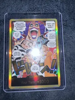 DON!! Card (Alternate Art) (Gold) The Time of Battle Foil - Image 1