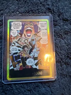 DON!! Card (Alternate Art) (Gold) The Time of Battle Foil - Image 2