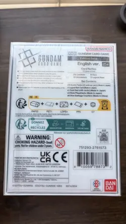 Gundam Card Game Limited Beta Box - English Version FACTORY SEALED/NEW - Image 4