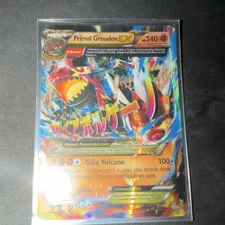The Pokemon Company Primal Groudon EX 86/160 Primal Clash Full Art Holo - Image 2