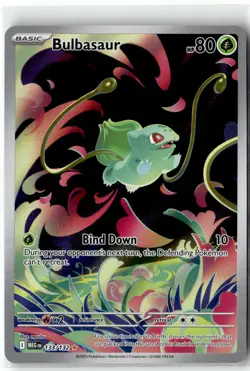 Bulbasaur [MEG - 133/132] Illustration Rare ME01: Mega Evolution EN NM - Image 1