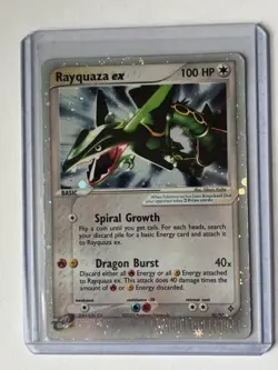 Rayquaza ex 97/97 Ex Dragon Holo Pokemon TCG - Image 1