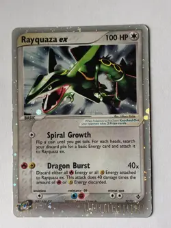 Rayquaza ex 97/97 Ex Dragon Holo Pokemon TCG - Image 3
