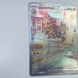 Pokemon TCG Skeledirge ex 258/193 Paldea Evolved Full Art Holo SIR - Image 3