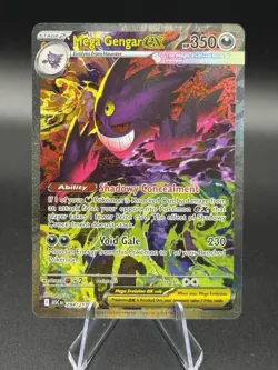 Pokemon TCG Mega Gengar EX 284/217 SIR Ascended Heroes English CLEAN - Image 1