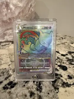 Mewtwo VSTAR (79) (Secret) Secret Rare Pokemon GO 079/078 NM - Image 1
