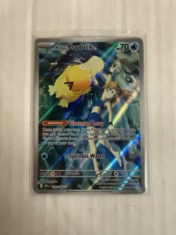 Misty’s Psyduck 193/182 NM Destined Rivals Illustration Rare Holo Pokemon - Image 1