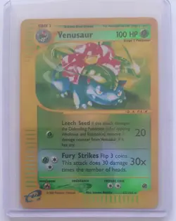 Pokemon TCG Venusaur 67/165 Expedition Base Set Reverse Holo NM - Image 1