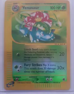 Pokemon TCG Venusaur 67/165 Expedition Base Set Reverse Holo NM - Image 2