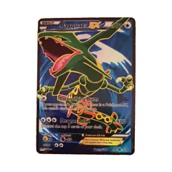 Rayquaza EX 104/108 Roaring Skies Full Art Holo Ultra Rare English - Image 1