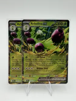 Pokemon Arboliva ex 023/182 Destined Rivals Double Rare Holo NM - Image 3