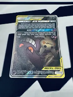 Pokemon TCG Gengar & Mimikyu GX 165/181 Team Up Alternate Full Art - Image 3