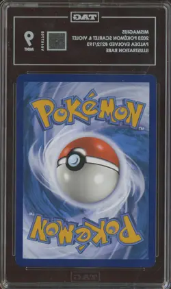 2023 Pokemon Scarlet Violet Paldea Evolved #212/193 Mismagius TAG 9 MINT - Image 2